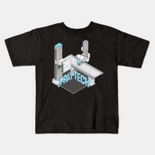 X-ray tech isometric illustration Kids T-Shirt